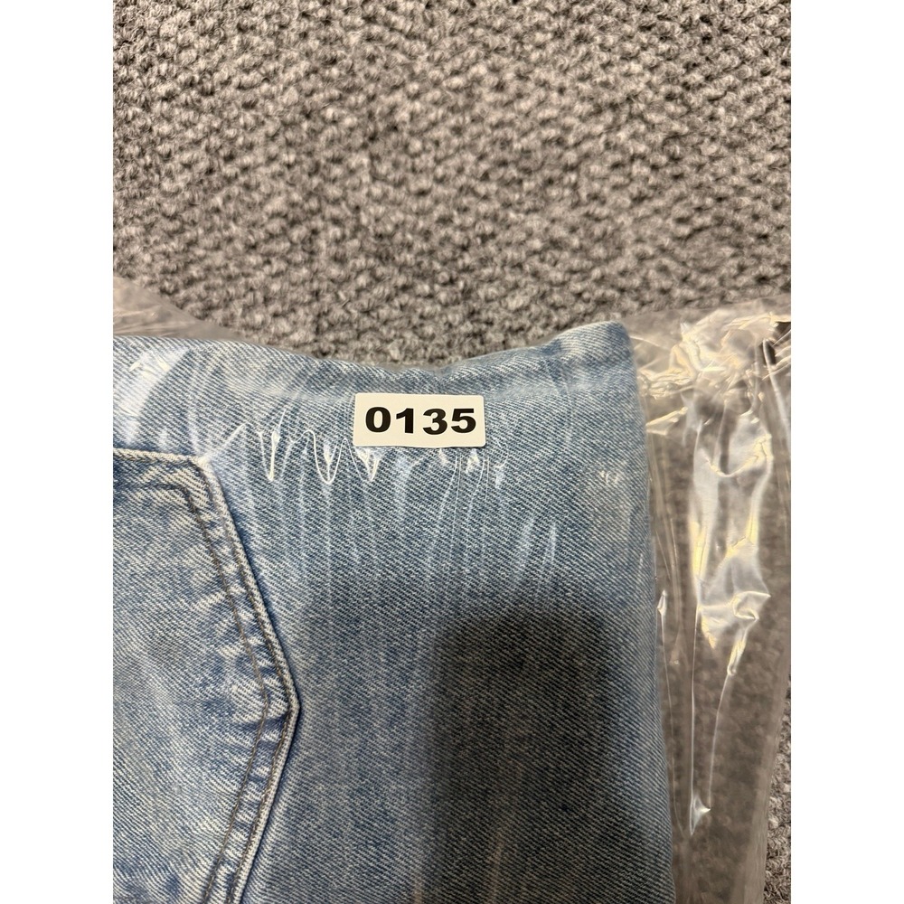 Carhartt Men's Light Blue Light Wash Straight Denim Jeans Traditional fit 42x32 - Picture 8 of 8